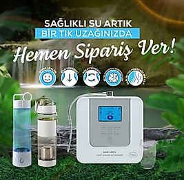 Profesyonel, Hidrojen Jeneratörlü Canlı Su Cihazı