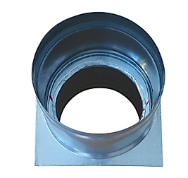 Soba Boru Çap Düşürücü Redüksiyon 13 Cm Den 11 Cm Dardan Genişe