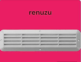 Karavan Buzdolabı Menfezi 30*8 Anti Bakteriyel Alüminyum Telli