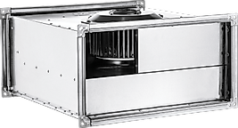 BVN Bahçıvan Bskf 50-30 Öne Eğimli Dikdörtgen Kanal Fanları [2100m³/h]