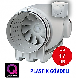 Soler&Palau TD-350/125 Silent Susturuculu Kanal Tipi Fan - 380 m3/h ( Hız Anahtarı Dahil)