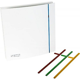 Soler Palau Silent 100 Cz Design Sessiz Dekoratif Banyo Wc Havalandırma Fanı, 85 m³/h hava debisi, Ø100 mm bağlantı çapı Soler&Palau