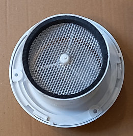 Renuzu Q 100 Gemici Anemostad Wc Banyo Havalandırma Menfezi Plastik Hijyenik Ortam Menfezi Alüminyum Telli