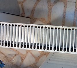 RENUZU Kalorifer Petek Suluğu Galvaniz Saç Ölçüler 6 cm x 43 cm Plastikler Gibi Koku Yapmaz