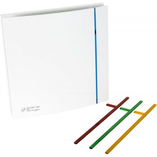 Soler Palau Silent 100 Cz Design Sessiz Dekoratif Banyo Wc Havalandırma Fanı, 85 m³/h hava debisi, Ø100 mm bağlantı çapı Soler&Palau