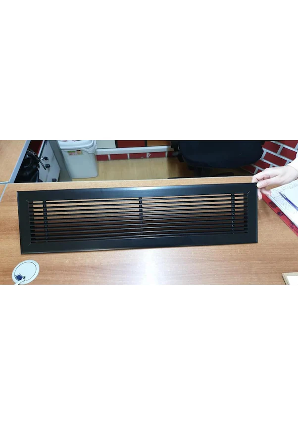 50x20 LİNEER MENFEZ ŞÖMİNE DOLAP HAVALANDIRMA MENFEZİ İÇ ÖLÇÜ