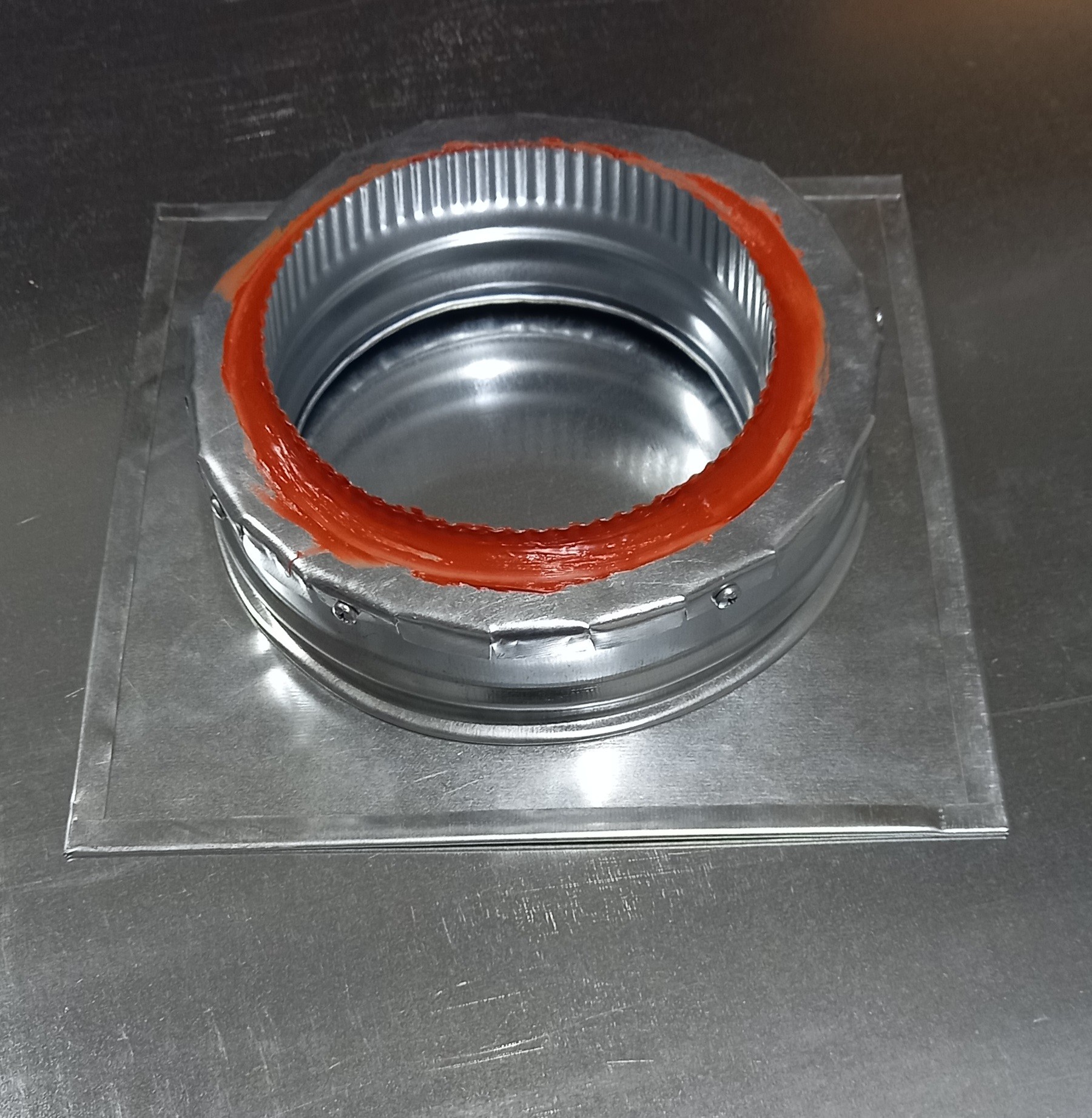 Isı Yalıtımlı Yanmaz Boru Baca Çıkışı 130 mm (13 cm Boruya Uygun) (Çadır, Karavan Cam İçin )