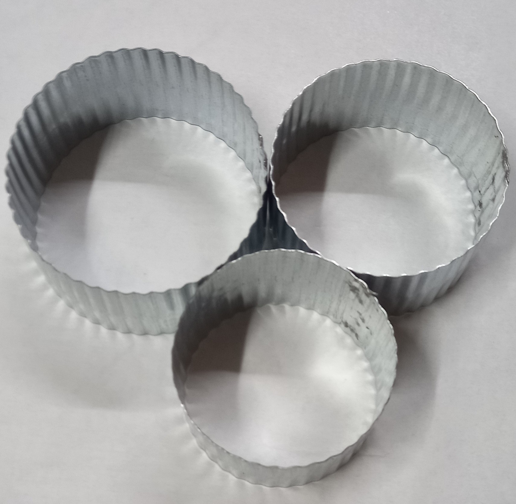 Renuzu Yuvarlak Tırtıklı Kurabiye Kalıbı 3 Lü