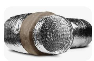 Afs Ø203mm Isı Izoleli Alüminyum Flexible Hava Kanalı (1 Kutu / 10 Metre)