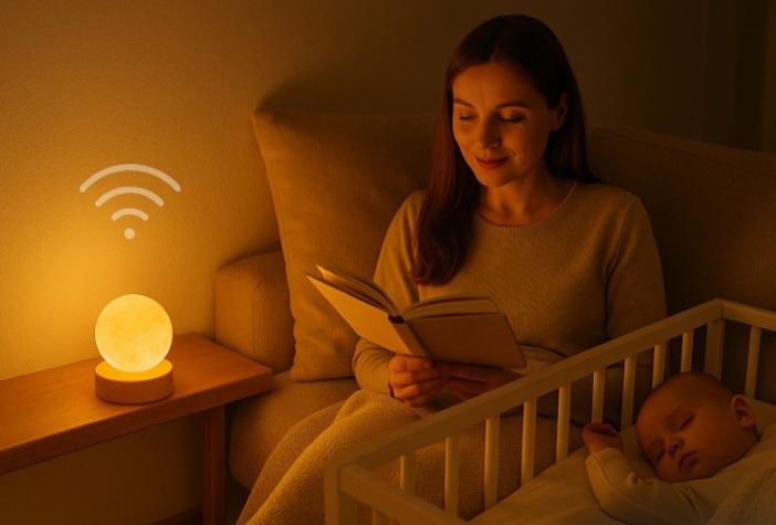 Renuzu Küre Tuz/ Kaya Tuzu Gece Lambası Masaj & Stres Topu