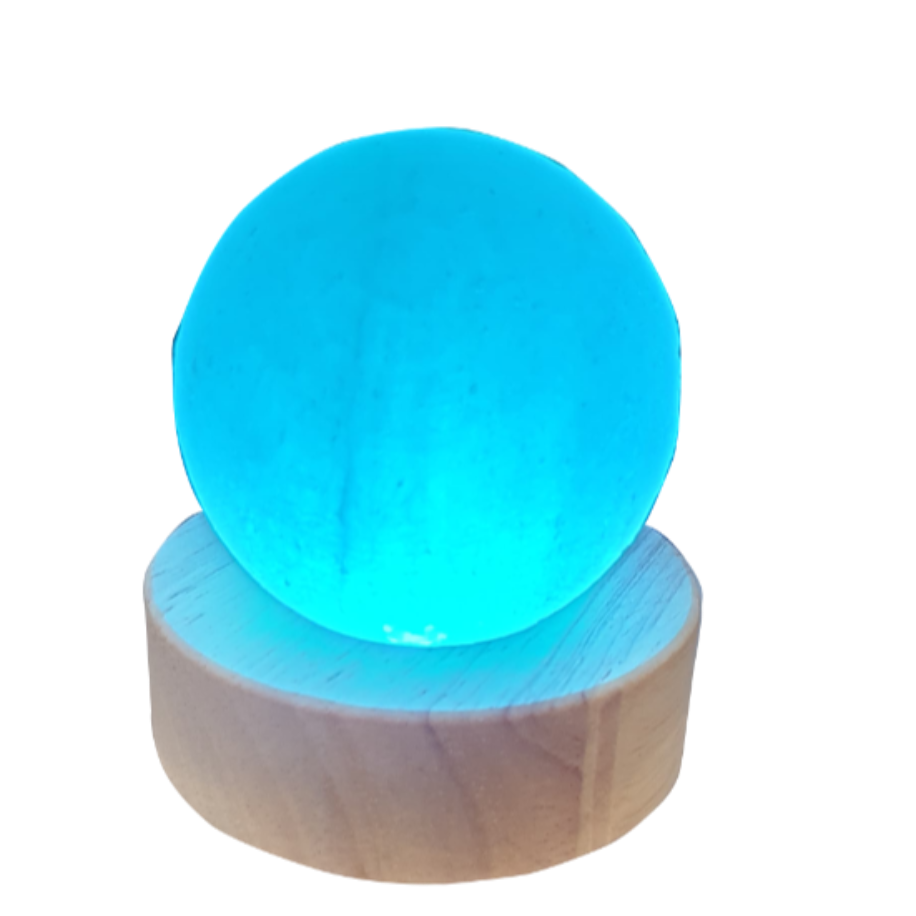 Küre Tuz/Kaya Tuzu Gece Lambası Masaj & Stres Topu