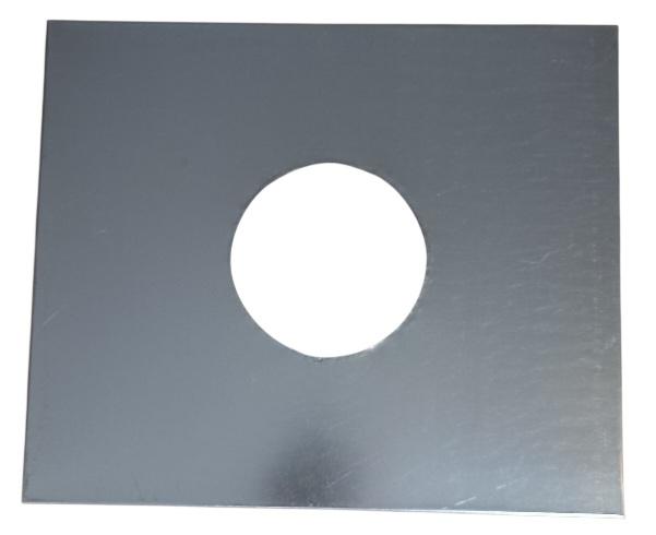 Renuzu125 Lik Fan Kör Kasası 33x28 İç Ölçü Dış Ölçü 38x32 Galvaniz Renk